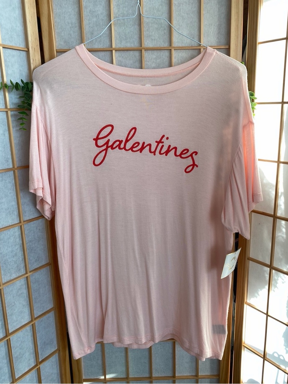 Buddy Love Pink 'Galentines' Short Sleeve Tee
